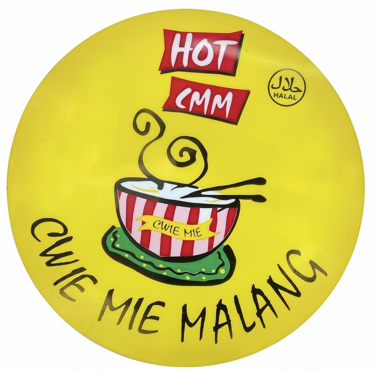 Logo asli pelanggan Hot CMM Cwie Mie Malang